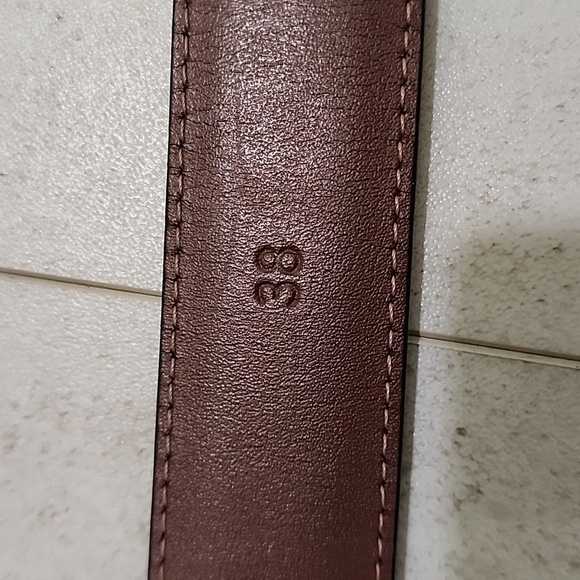 Johnston & Murphy Kipskin Croc Embossed Italian Leather Black Brass Buckle sz 38 - Picture 8 of 11